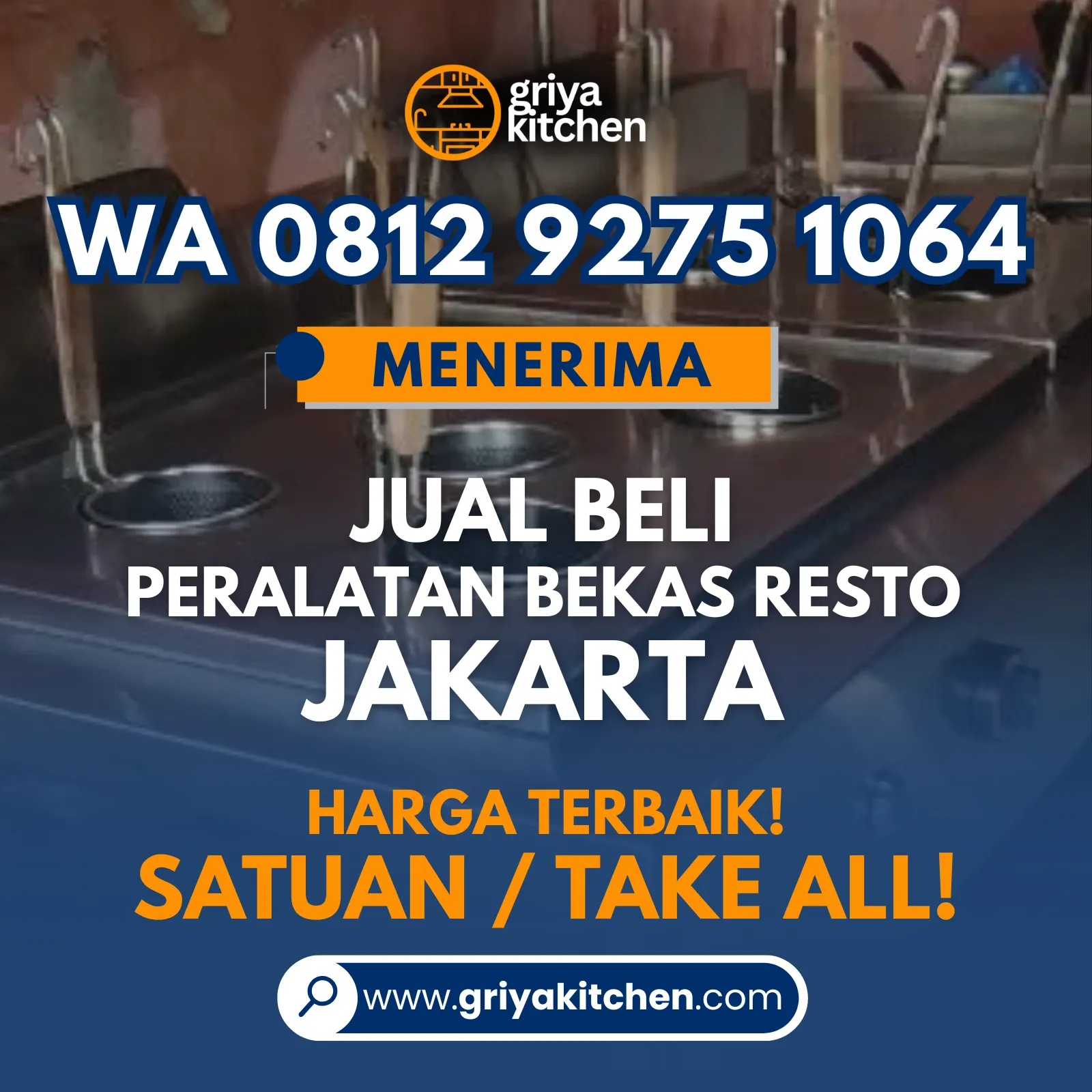 Jual Beli Peralatan Bekas Resto Jakarta