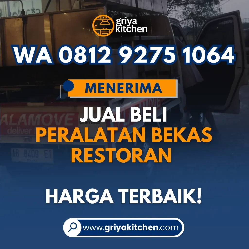 Jual Beli Peralatan Bekas Resto